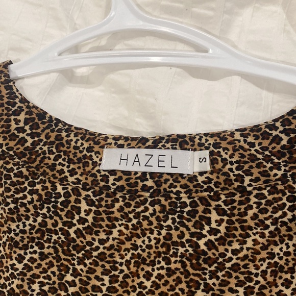 Cheetah print babydoll dress. Size small. - Picture 3 of 4